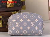 Louis Vuitton Pochette Cosmetique PM Toiletry Pouch in Monogram Trianon Coated Canvas M12440 Replica