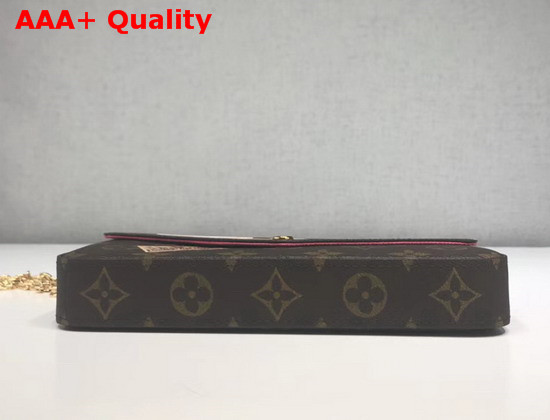 Louis Vuitton Pochette Felicie Monogram Canvas with Printed Patches Replica