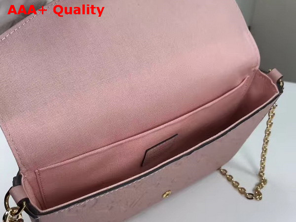 Louis Vuitton Pochette Felicie Pink Monogram Empreinte Replica