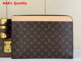 Louis Vuitton Pochette Jour Pouch in Monogram Coated Canvas M82540 Replica