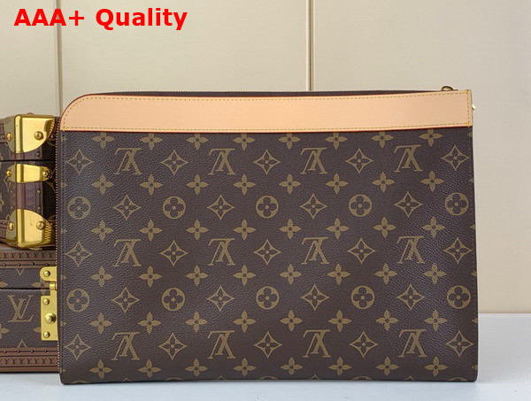 Louis Vuitton Pochette Jour Pouch in Monogram Coated Canvas M82540 Replica