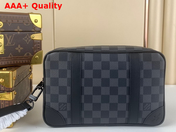 Louis Vuitton Pochette Kasai Damier Graphite Canvas N60501 Replica