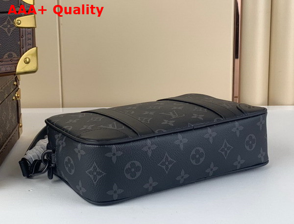 Louis Vuitton Pochette Kasai Monogram Eclipse Canvas M82076 Replica