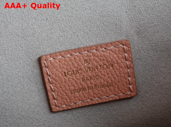 Louis Vuitton Pochette Metis Bicolor Monogram Empreinte Leather Rose Trianon Creme M46302 Replica