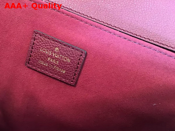 Louis Vuitton Pochette Metis Bordeaux Monogram Empreinte Leather Replica