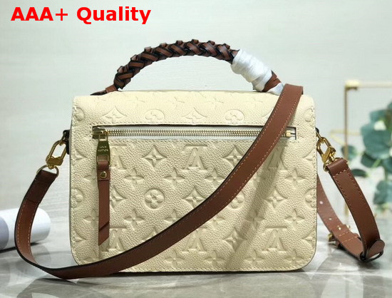 Louis Vuitton Pochette Metis Cream M44738 Replica