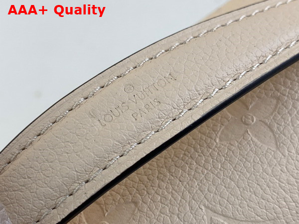 Louis Vuitton Pochette Metis East West Bag Creme Monogram Empreinte Leather M22942 Replica