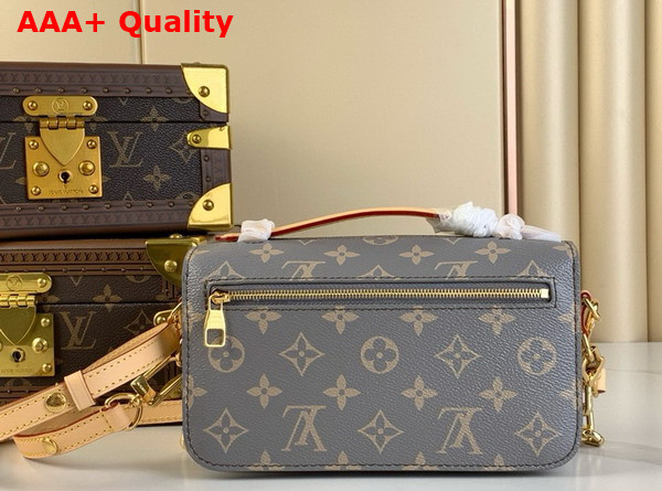 Louis Vuitton Pochette Metis East West Handbag in Trianon Gray Coated Canvas M12429 Replica