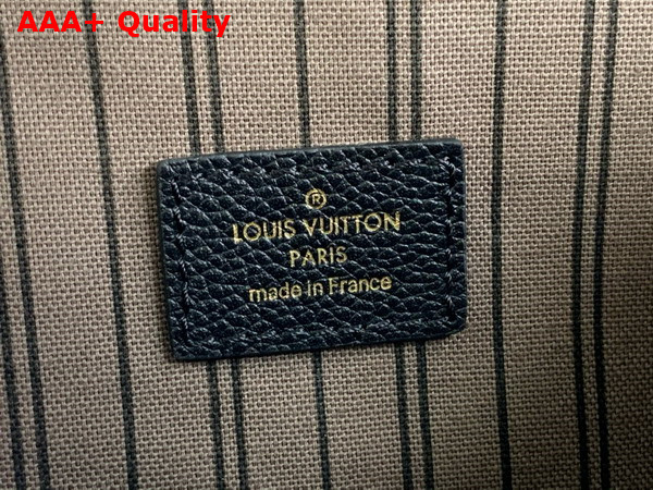 Louis Vuitton Pochette Metis Handbag in Black Monogram Empreinte Leather M41487 Replica