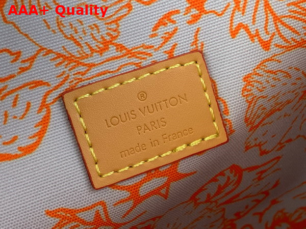 Louis Vuitton Pochette Metis Handbag in Coral Monogram Tiles Coated Canvas M11461 Replica