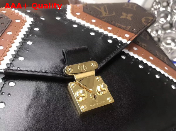 Louis Vuitton Pochette Metis MM Monogram Reverse Canvas and Calf Leather M43488 Replica