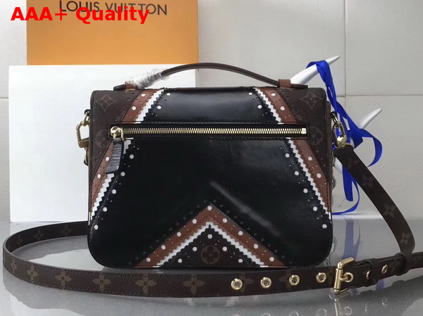 Louis Vuitton Pochette Metis MM Monogram Reverse Canvas and Calf Leather M43488 Replica