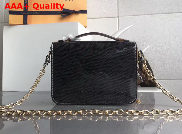 Louis Vuitton Pochette Metis Mini Black Epi Shiny Leather and Monogram or Monogram Reverse Canvas Replica