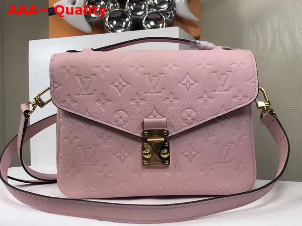 Louis Vuitton Pochette Metis Monogram Empreinte Pink M44018 Replica