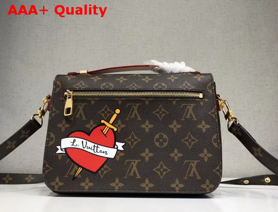 Louis Vuitton Pochette Metis Monogram with Patches Sewn M43991 Replica