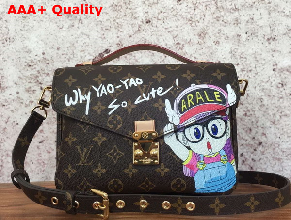 Louis Vuitton Pochette Metis with Cartoon Pattern Replica