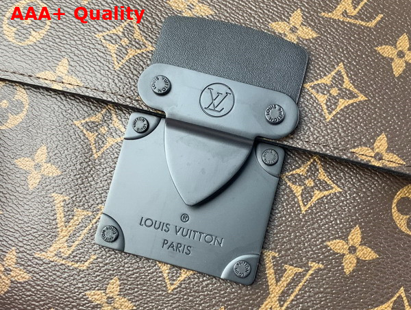 Louis Vuitton Pochette S Lock in Monogram Canvas Replica