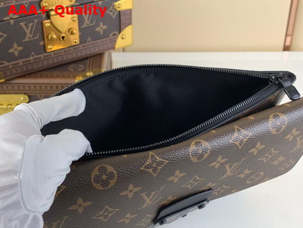 Louis Vuitton Pochette S Lock in Monogram Canvas Replica