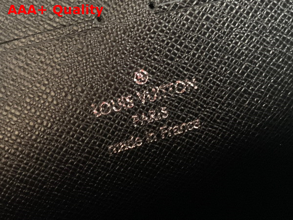 Louis Vuitton Pochette Steamer Black Monogram Taurillon Leather M80140 Replica