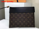 Louis Vuitton Pochette Tuileries Monogram Black Replica