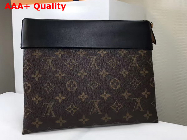 Louis Vuitton Pochette Tuileries Monogram Black Replica