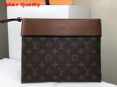 Louis Vuitton Pochette Tuileries Monogram Caramel M64035 Replica