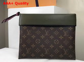 Louis Vuitton Pochette Tuileries Monogram Khaki M64034 Replica