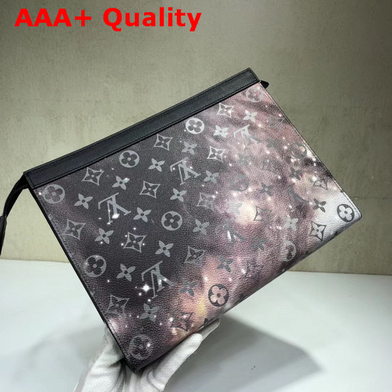 Louis Vuitton Pochette Voyage MM Monogram Galaxy Coated Canvas M44448 Replica