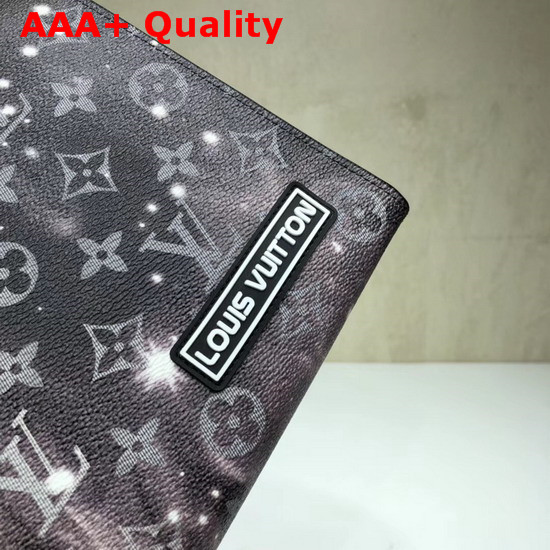 Louis Vuitton Pochette Voyage MM Monogram Galaxy Coated Canvas M44448 Replica