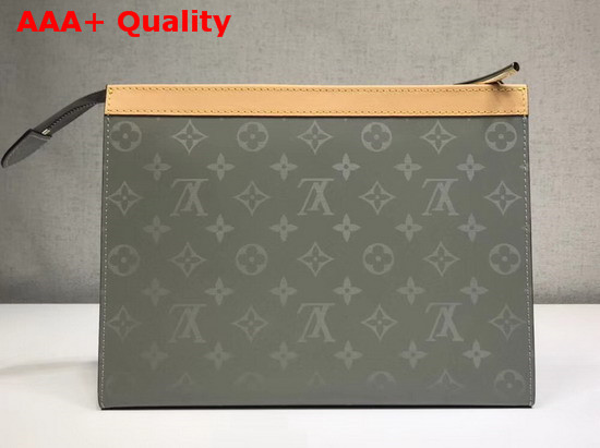 Louis Vuitton Pochette Voyage MM Monogram Titanium Coated Canvas Replica