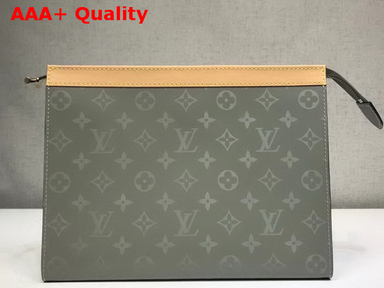 Louis Vuitton Pochette Voyage MM Monogram Titanium Coated Canvas Replica