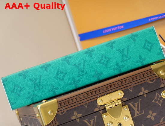 Louis Vuitton Pochette Voyage MM New Louis Vuitton Signature Green Vintage Monogram Canvas M80803 Replica