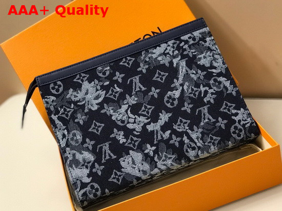 Louis Vuitton Pochette Voyage Monogram Tapestry Coated Canvas M80034 Replica