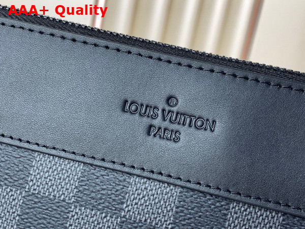 Louis Vuitton Pochette Voyage Souple Damier Graphite Canvas Replica