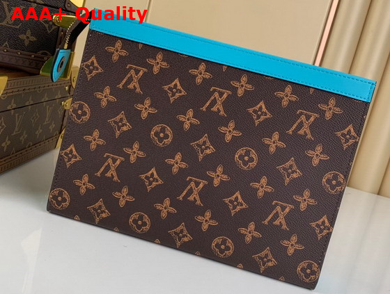 Louis Vuitton Pochette Voyage in Monogram Canvas with The No7 Printing M81204 Replica