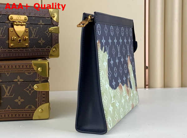 Louis Vuitton Pochette Voyage in Monogram Bleach Coated Canvas Replica