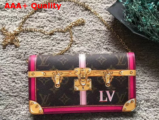 Louis Vuitton Pochette Weekend Printed Monogram Coated Canvas M62456 Replica