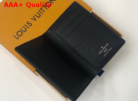 Louis Vuitton Pocket Organizer Blue Monogram Watercolor Blue Coated Canvas M80455 Replica