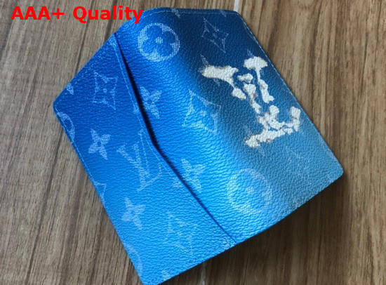 Louis Vuitton Pocket Organizer Monogram Clouds Coated Canvas M69679 Replica