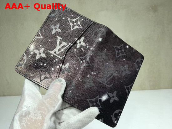 Louis Vuitton Pocket Organizer Monogram Galaxy Coated Canvas M63873 Replica