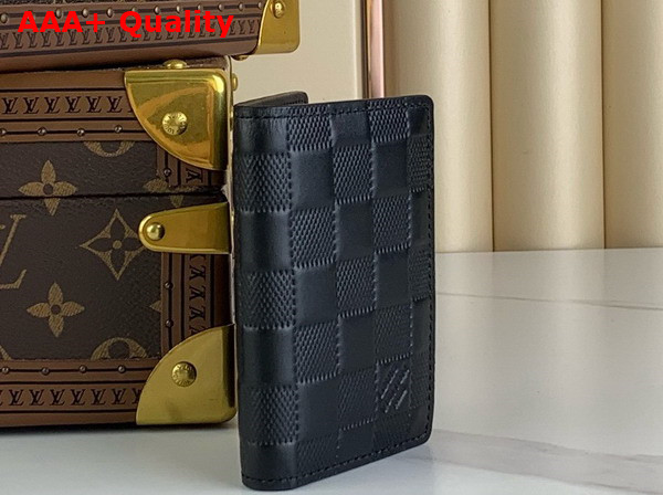 Louis Vuitton Pocket Organizer in Damier Infini Leather Replica