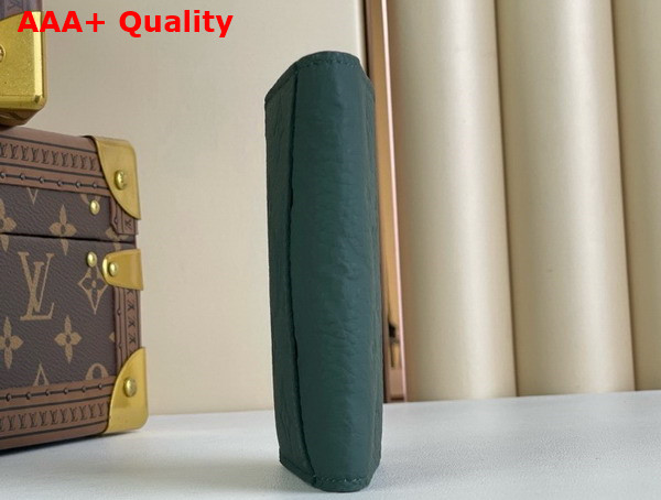 Louis Vuitton Pocket Organizer in Dark Green Monogram Taurillon Leather M83067 Replica