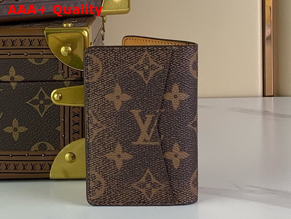 Louis Vuitton Pocket Organizer in Monogram Dust Coated Canvas M11631 Replica