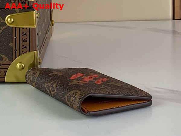 Louis Vuitton Pocket Organizer in Monogram Dust Coated Canvas M11631 Replica