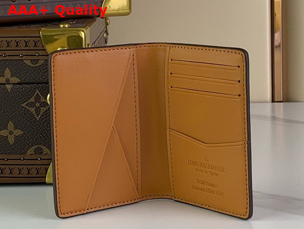 Louis Vuitton Pocket Organizer in Monogram Dust Coated Canvas M11631 Replica