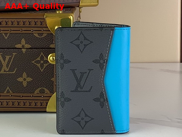 Louis Vuitton Pocket Organizer in Monogram Eclipse Reverse Canvas M11469 Replica