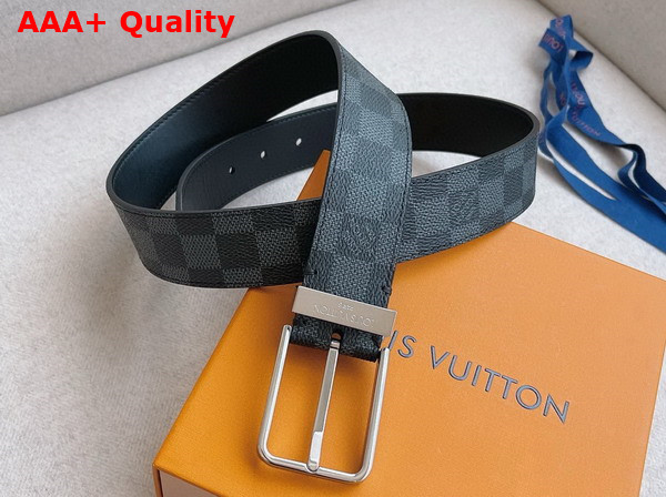 Louis Vuitton Pont Neuf 35mm Belt Damier Graphite Canvas M8200V Replica