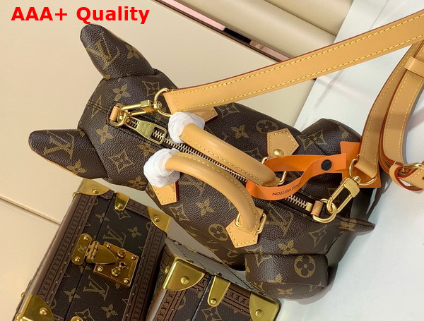 Louis Vuitton Pooch Bag Monogram Coated Canvas M12617 Replica