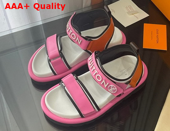 Louis Vuitton Pool Pillow Comfort Sandal Pink 1A9OCP Replica