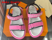 Louis Vuitton Pool Pillow Comfort Sandal Pink 1A9OCP Replica